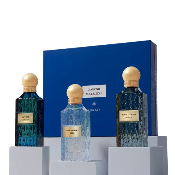 IBRAQ DIAMOND COLLECTION-DIAMOND BLUE BOX 75 ML 3 IN 1 - Dida Shop